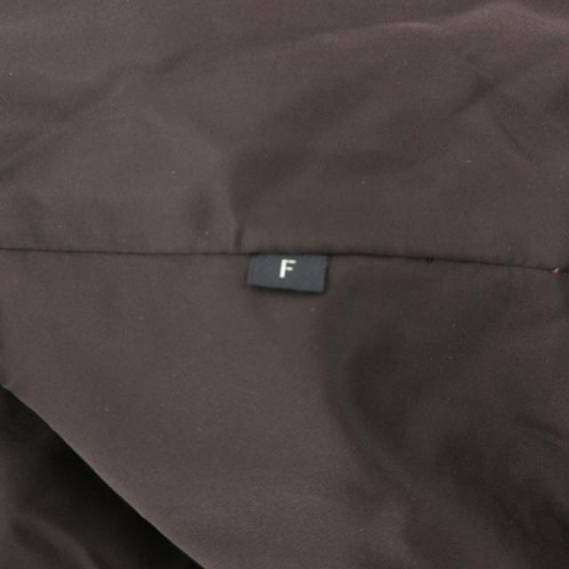 中古】ノーブランド コート ミンクファー ミドル丈 F 茶 ブラウン /HO