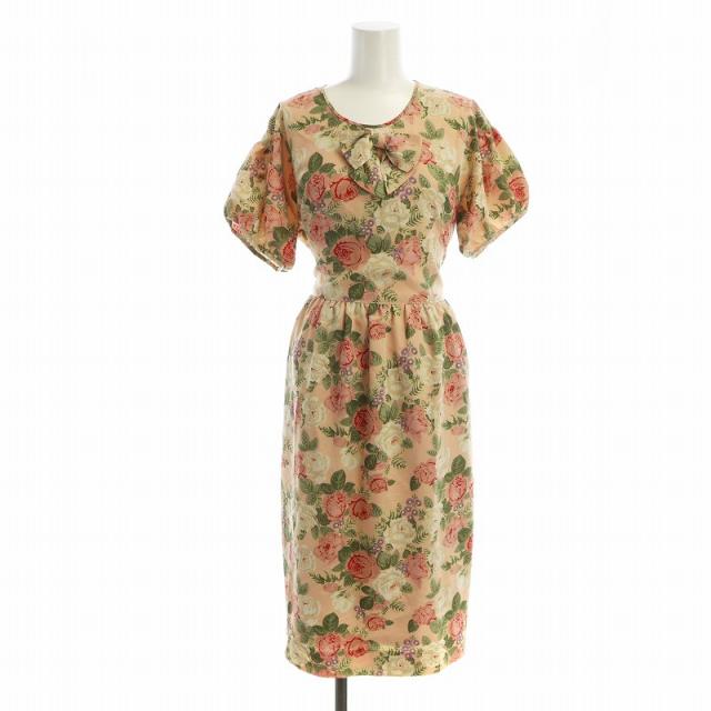 ピンクハウス PINK HOUSE ワンピース 花柄 ロングワンピース