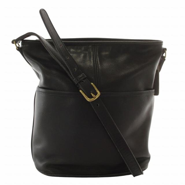オールドコーチ バケツ型 ショルダーバッグ USA製 ブラック