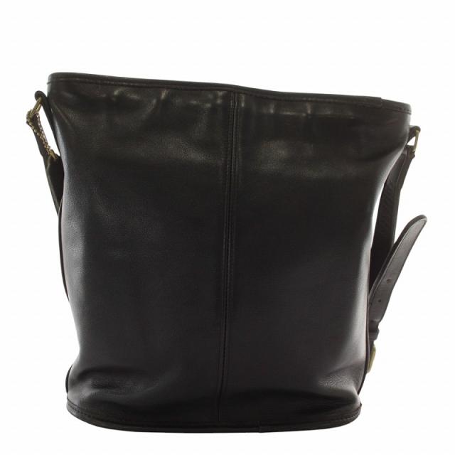 美品 COACH オールドコーチ ショルダーバッグ シボ革 バケツ型