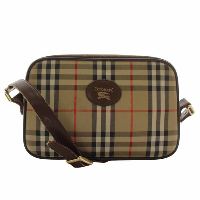 BURBERRYS バーバリー ショルダーバッグ ノバチェック シャドーホース