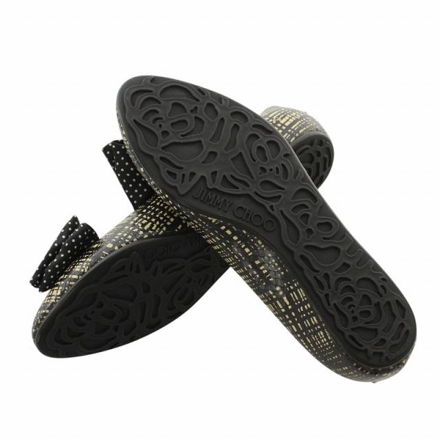 中古】JIMMY CHOO パンプス レザー パイソン型押し 総柄 リボン 中古】JIMMY CHOO パンプス レザー パイソン型押し 総柄 リボン
