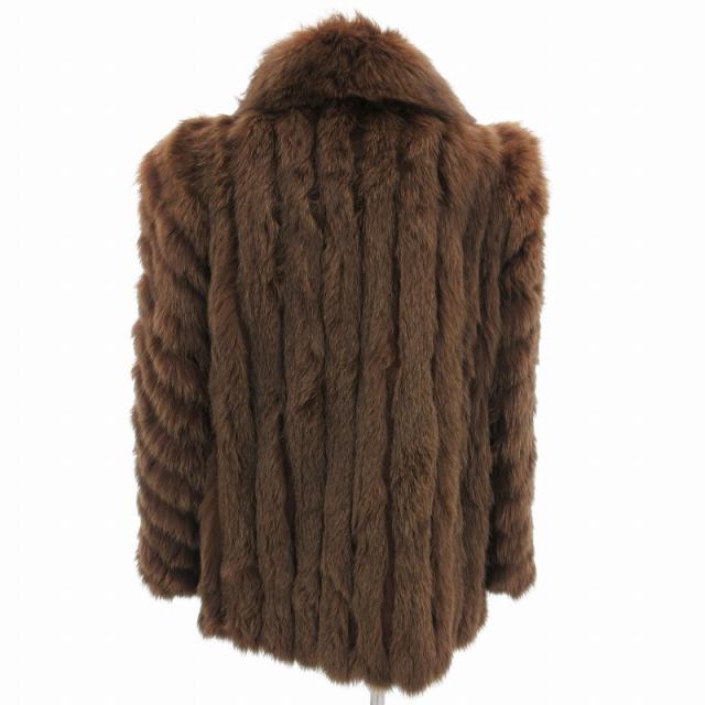 中古】サガミンク SAGA MINK 銀サガ Belle vison ファーコート
