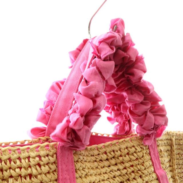 ludlow グレープハンドルラフィアバッグ　スモール ludlow グレープハンドルラフィアバッグ スモール 三越伊勢丹別注