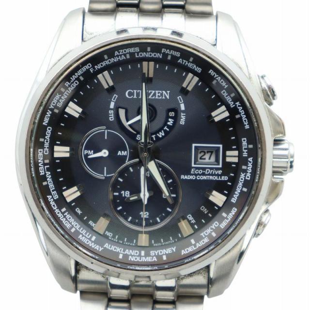 中古】CITIZEN アテッサ ダブルダイレクトフライト 腕時計 ウォッチ