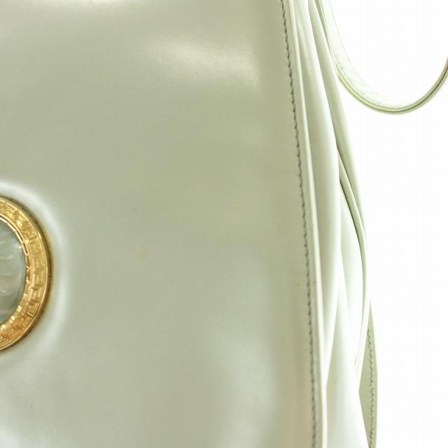 中古】GIANNI VERSACE リュックサック デイパック エナメル レザー