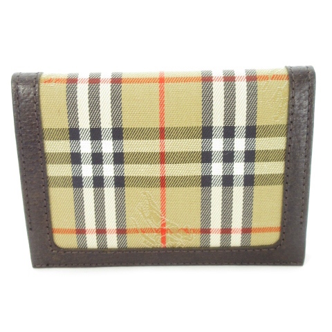 Burberrysバーバリー 本革名刺入れ メンズ ヴィンテージ品 未使用✨未