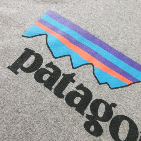 中古】Patagonia P-6 ロゴ アップライザル フーディ プルパーカー