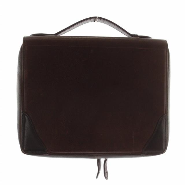 ビジネスバッグ メンズ レザーバッグ ブリーフケース/ブラウン トゥミ