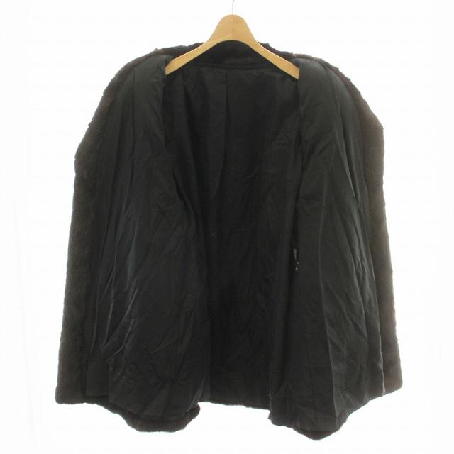 15 レディースファッション 【中古】ファーコート ロング ハーフ