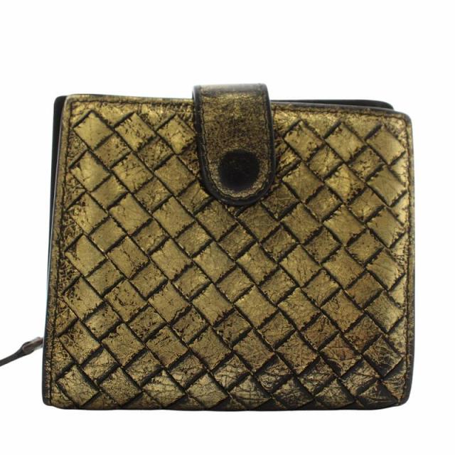 ボッテガヴェネタ BOTTEGAVENETA 二つ折り財布 イントレチャート