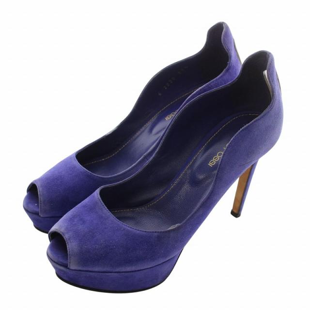 セルジオロッシ Sergio rossi パンプス ハイヒール オープントゥ