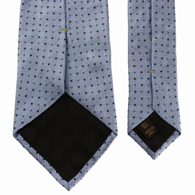 LOUIS VUITTON ルイヴィトン ネクタイ ロゴ柄 ジャガード イエロー