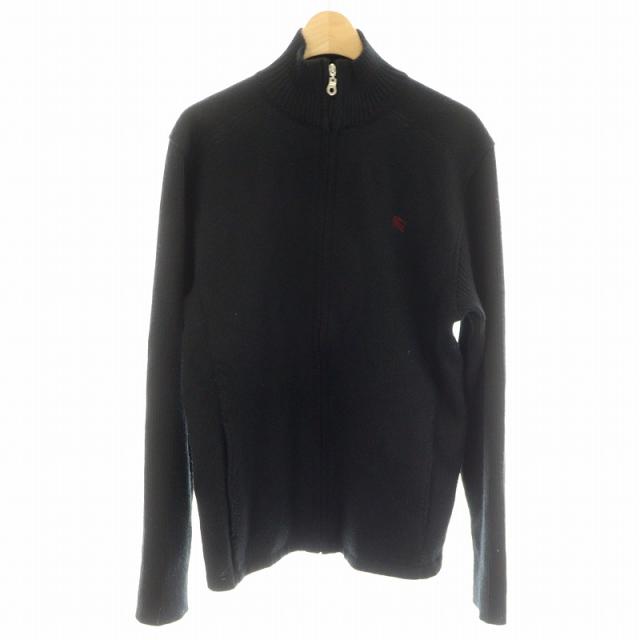 バーバリー ブラックレーベル ジップアップセーター バーバリー ニット