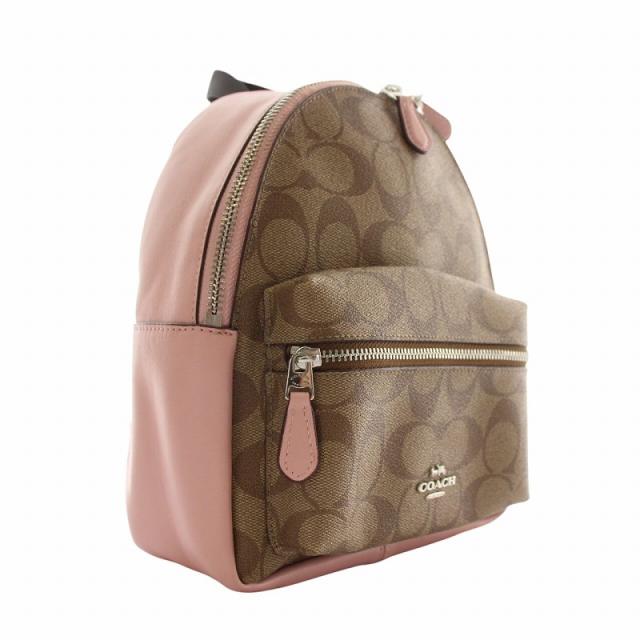 COACH ミニリュック ピンク - メルカリ COACH 小型バックパック