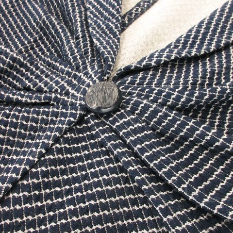 中古◆ARMANI COLLEZIONI アルマーニ コレッツォーニ 総柄 ギャザードレス ワンピース 40 マルチ レディース 中古アルマーニ コレツィオーニ ARMANI COLLEZIONI テーラード