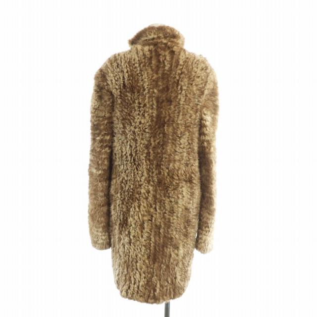 中古】バロン BaRon ミンクファー コート ショールカラー ミドル丈