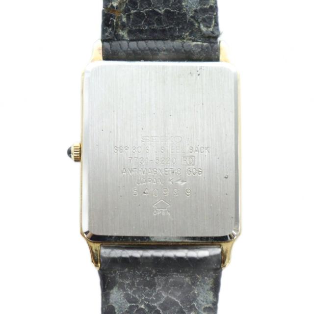 セイコードルチェスクエア A-16 希少 稼働品 SEIKO DOLCE スクエア型