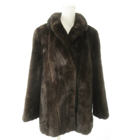 中古】タカギファー TAKAGI FUR ファーコート ショート丈
