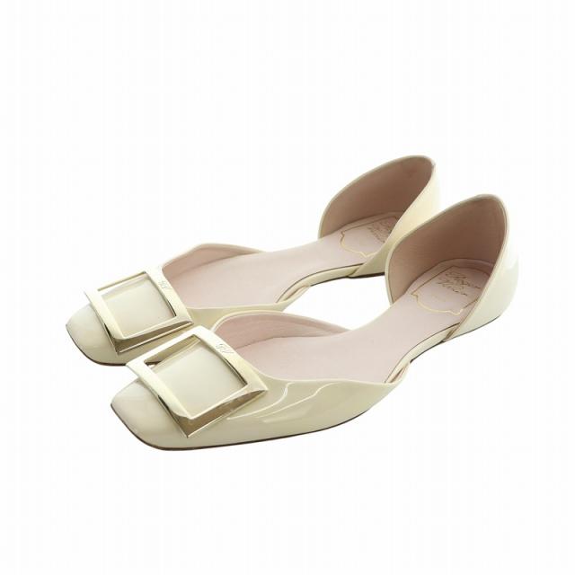 中古】ロジェヴィヴィエ ROGER VIVIER パンプス フラットシューズ
