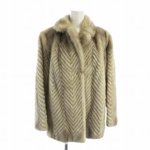 サガミンク 毛皮コート SAGA MINK サファイアミンク 上質 美しい 新作