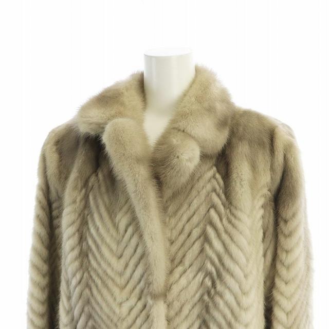 サファイアミンク ファー コート 毛皮コート リアルファー ミンク