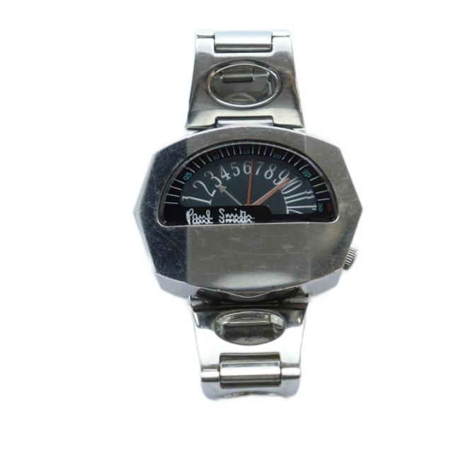 Paul Smithポールスミス 腕時計　鉄仮面　スピードメーター ポールスミスクォーツ腕時計◎鉄仮面◎スピードメーター◎デイト