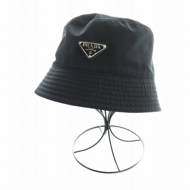 プラダ サイズ:S 1HC137 RE-NYLON 三角ロゴプレートバケットハット
