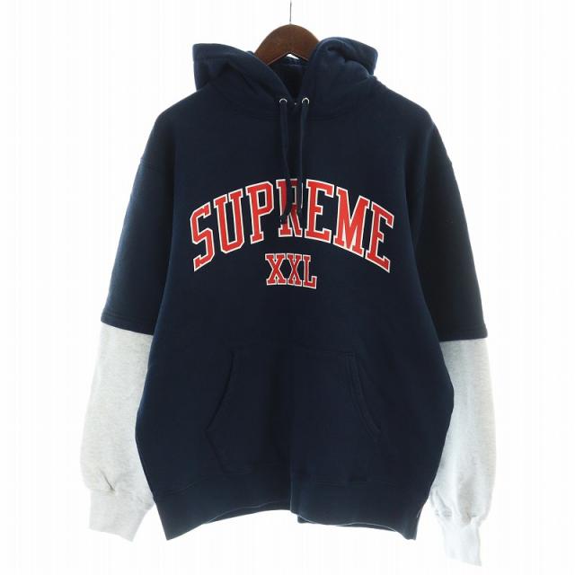 シュプリーム アーチロゴ トレーナー グレー Supreme(シュプリーム