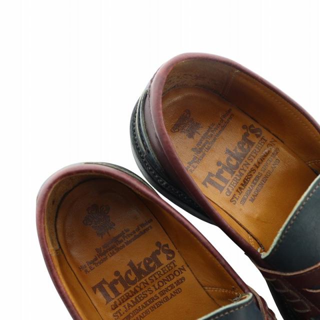 中古】トリッカーズ TRICKER'S L5673 MARRON LEATHER SOLE コイン