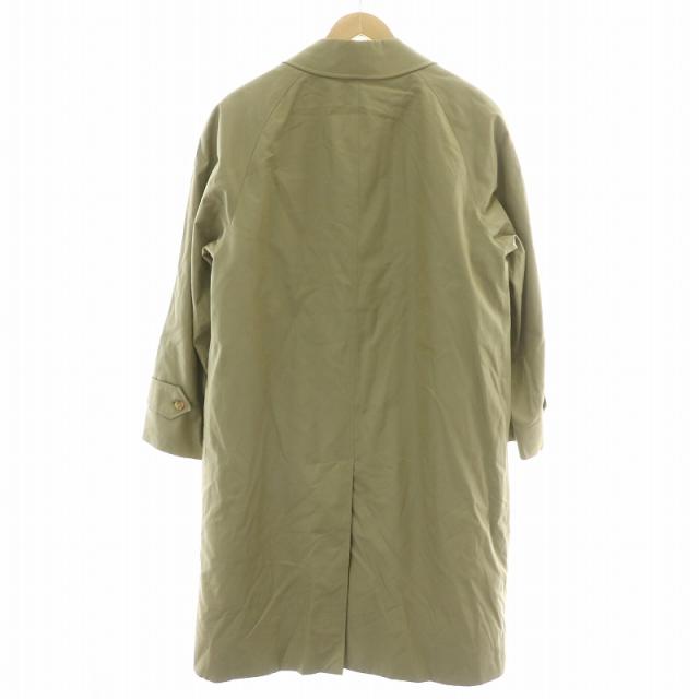 美品】バーバリー ステンカラーコート 玉虫色 ノバチェック L 2466