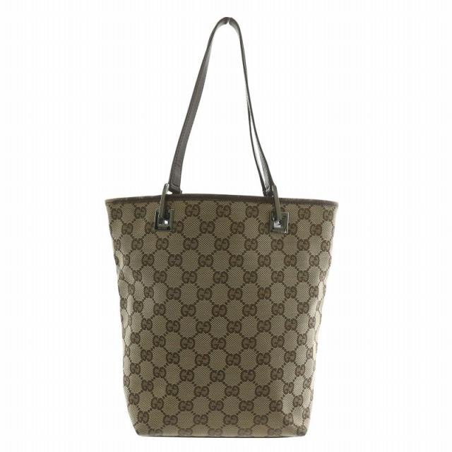 中古】グッチ GUCCI トートバッグ ハンド キャンバス レザー GG 中古】グッチ GUCCI トートバッグ ハンド キャンバス レザー GG