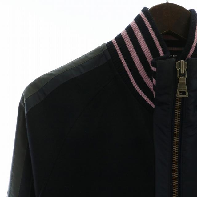 中古】BURBERRY BLACK LABEL トラックジャケット ブルゾン ジップ  