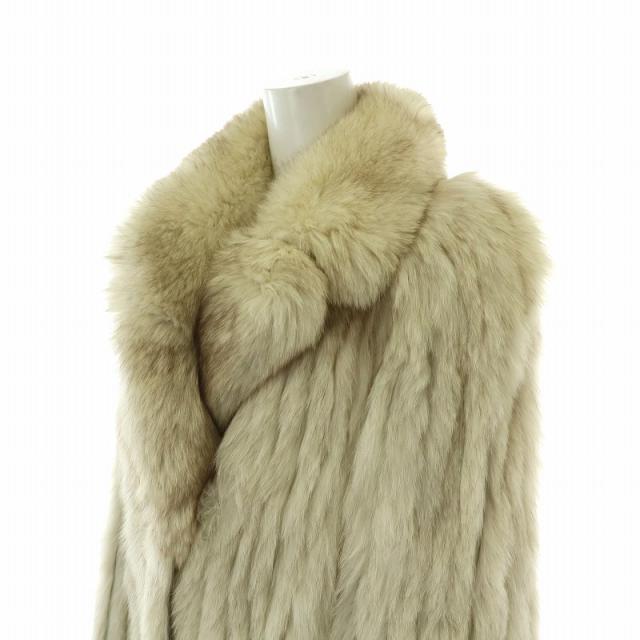 毛皮 SAGA FOX JINDO サガフォックス ミドル丈 中古】サガフォックス