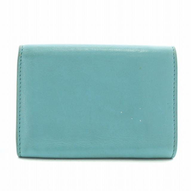 中古】バレンシアガ BALENCIAGA ペーパーミニウォレット 財布 三つ折り