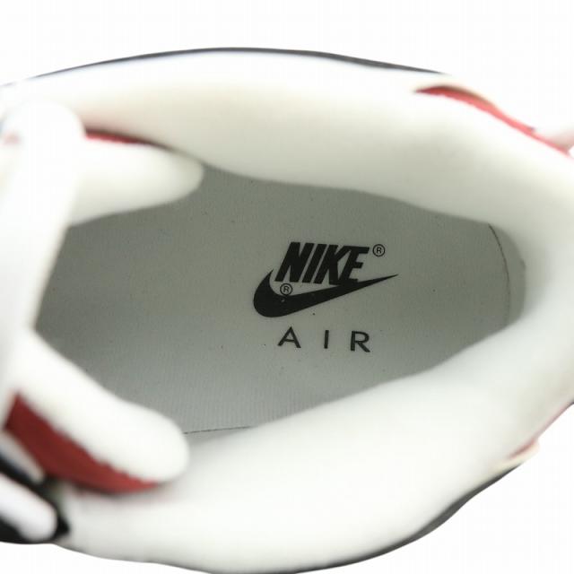 【中古】未使用品 NIKE AIR MORE UPTEMPO 96 スニーカー レザー ハイカット US9.5 27.5cm 赤 921948-600