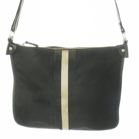 BALLY レザーワンショルダーバック ブラック 【公式通販】