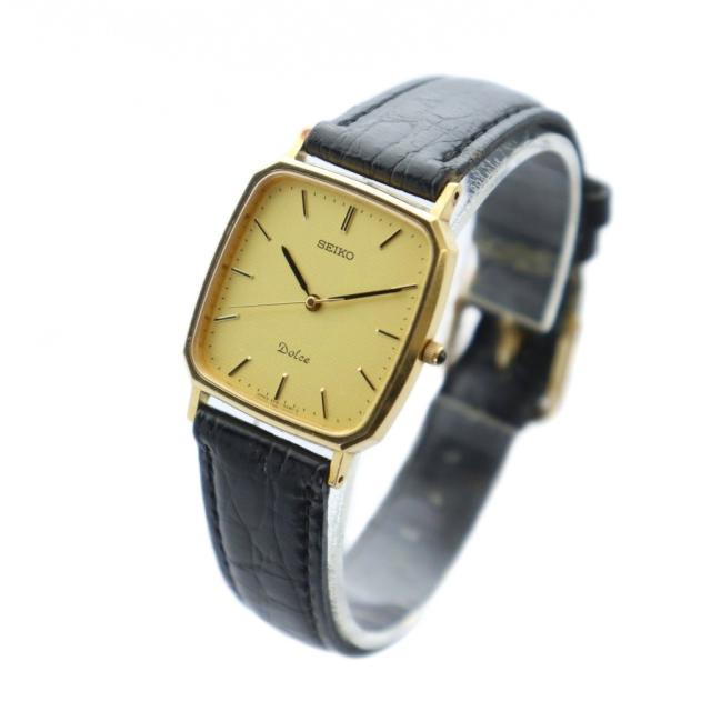 SEIKO Dolce スクエア時計 稼動 SEIKO セイコー Dolce ドルチェ