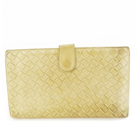 中古】ボッテガヴェネタ BOTTEGA VENETA 長財布 ロングウォレット 小銭 