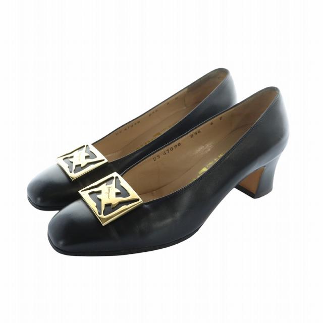 中古】サルヴァトーレフェラガモ Salvatore Ferragamo パンプス チャン