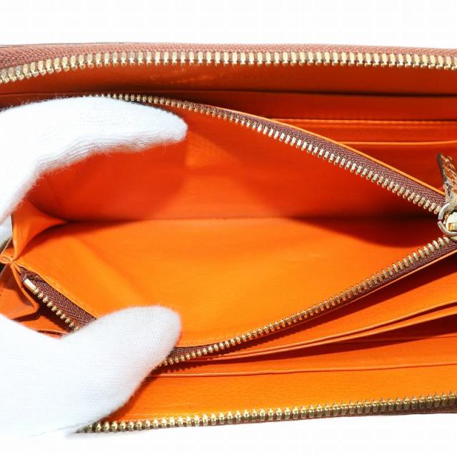 中古】池田工芸 IKEDA Kohgei 長財布 クロコダイル レザー ラウンド