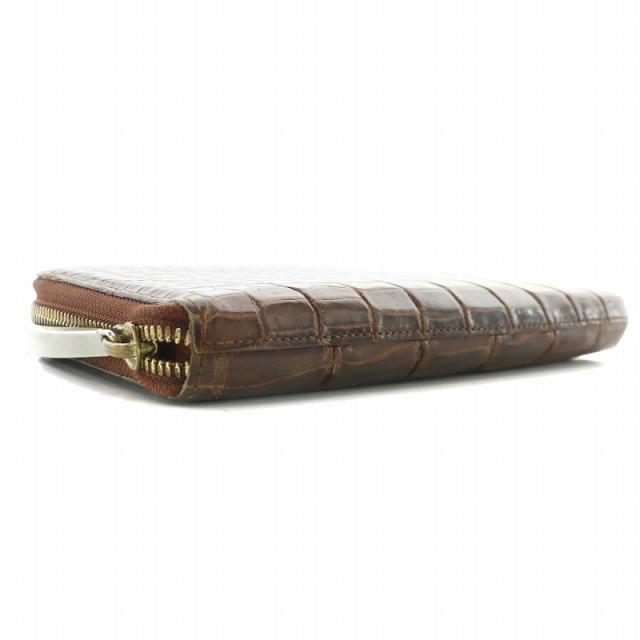 中古】池田工芸 IKEDA Kohgei 長財布 クロコダイル レザー ラウンド