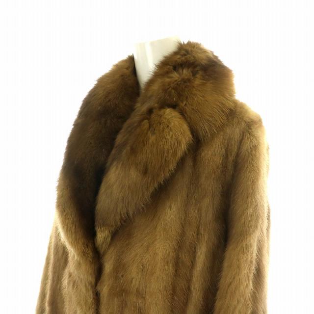 ミンク ファーコート 13号 毛皮 リアルファーコート 毛皮 ミンクファー