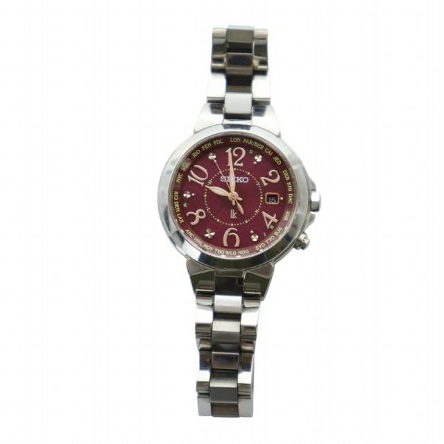 611 SEIKO 時計 ルキア レディース ラッキーパスポート キラキラ文字盤