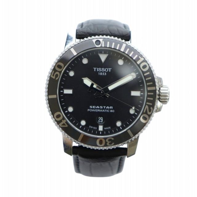 TISSOT ティソ PRX 40MM 自動巻き腕時計 黒文字盤 ブラック TISSOT