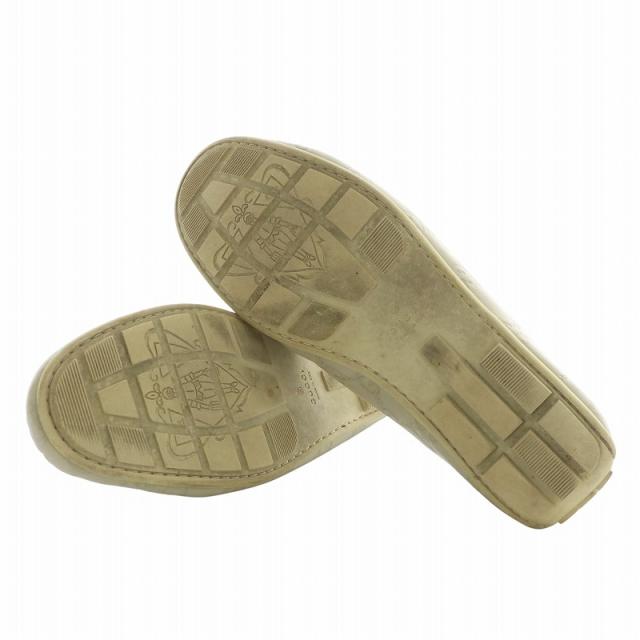 中古】グッチ GUCCI ドライビングシューズ スリッポン レザー GG柄 総