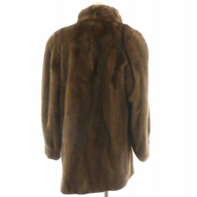 中古】サガミンク SAGA MINK 金サガ ROYAL ファーコート ミドル