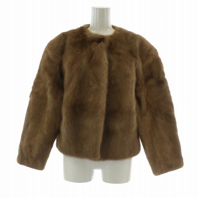 サガミンク SAGA MINK 銀サガ ファーコート 毛皮コート ミドル丈 13