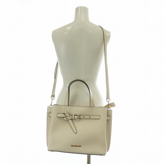 中古】MICHAEL KORS EMILIA LG SATCHEL ハンドバッグ ショルダー 2WAY