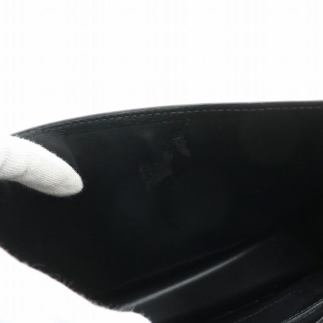 【中古】エステーデュポン S.T.DUPONT クラッチバッグ セカンドバッグ レザー ロゴ ゴールド金具 黒 ブラック